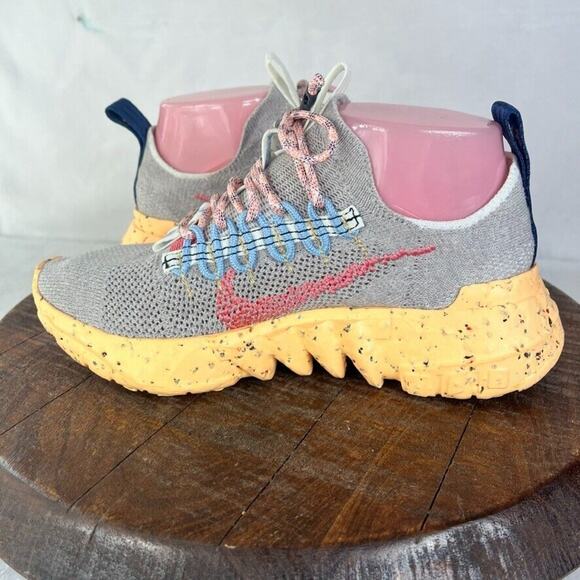 Nike Space Hippie 01 Running Shoes Men’s Size 4 Melon Tint Orange DJ3056-003 - Picture 6 of 11